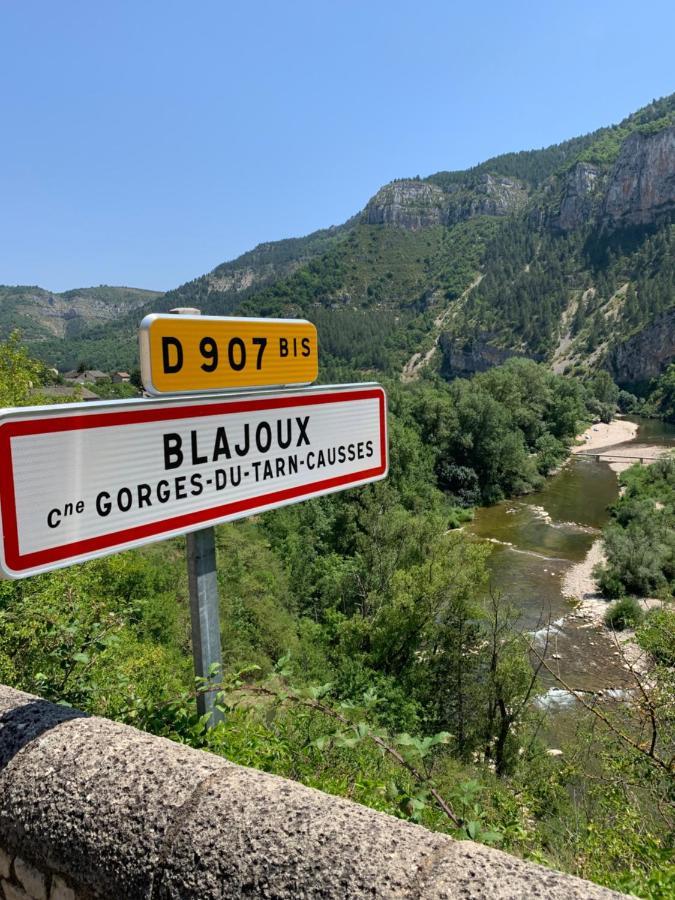 La Voutee 5 Epis Avec Bain Finlandais Prive Au Manoir Du Charme Gorges Du Tarn Bed and Breakfast Quezac  Eksteriør billede